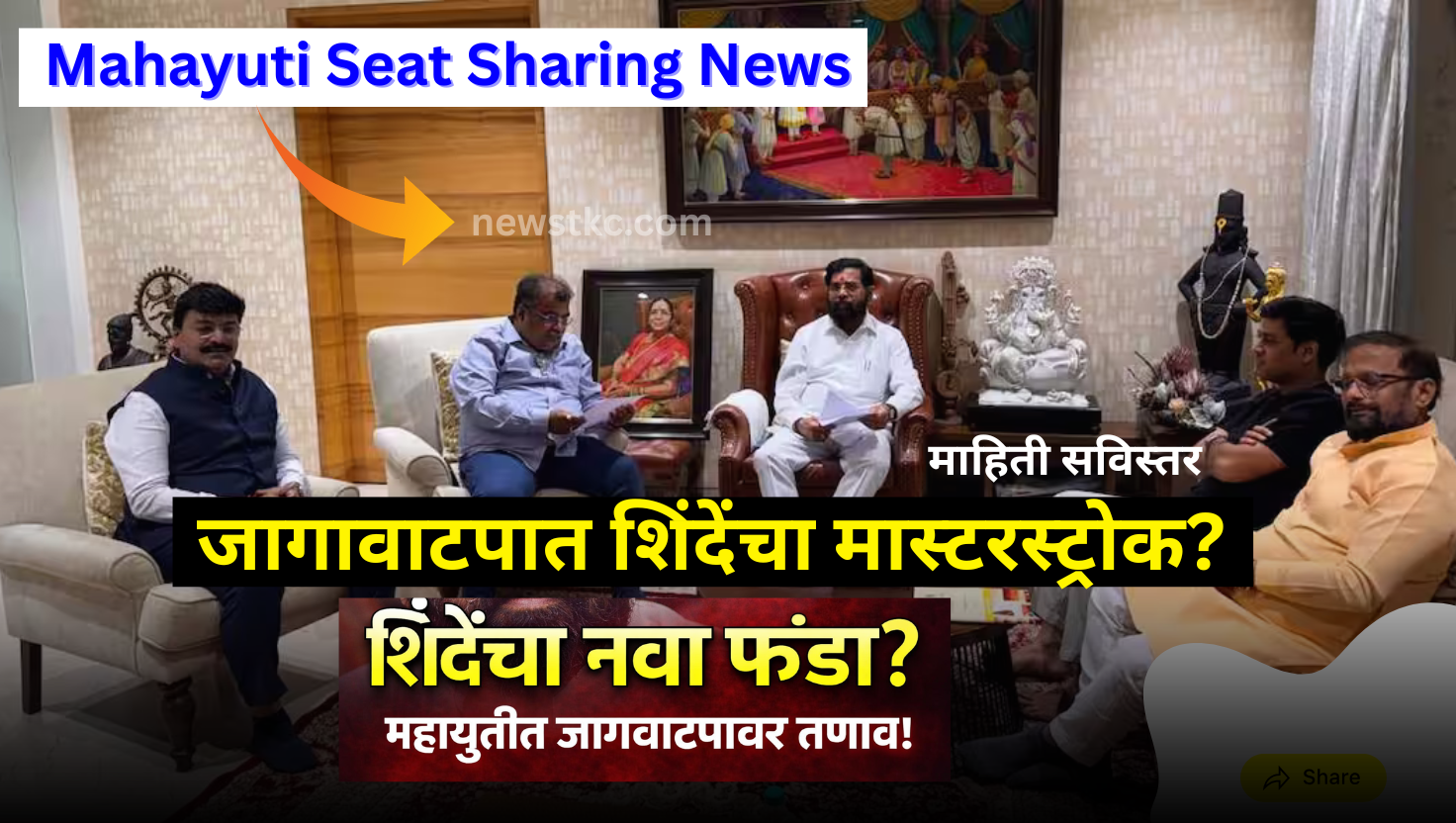 Mahayuti Seat Sharing News