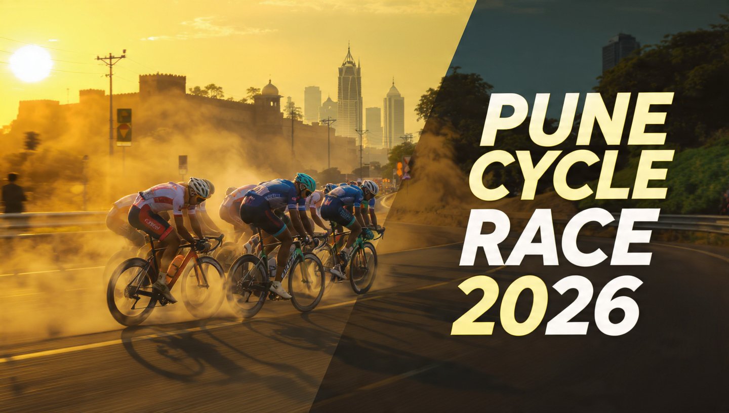 Pune Cycle Race 2026: शक्तिशाली सायकल रेसने बदलले पुण्याचे चित्र - Newstkc