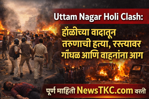 Uttam Nagar Holi Clash