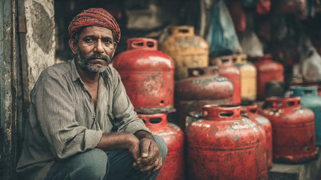 Gas cylinder price India